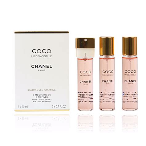 chanel coco mademoiselle twist and spray refill|Coco Chanel chemist warehouse.